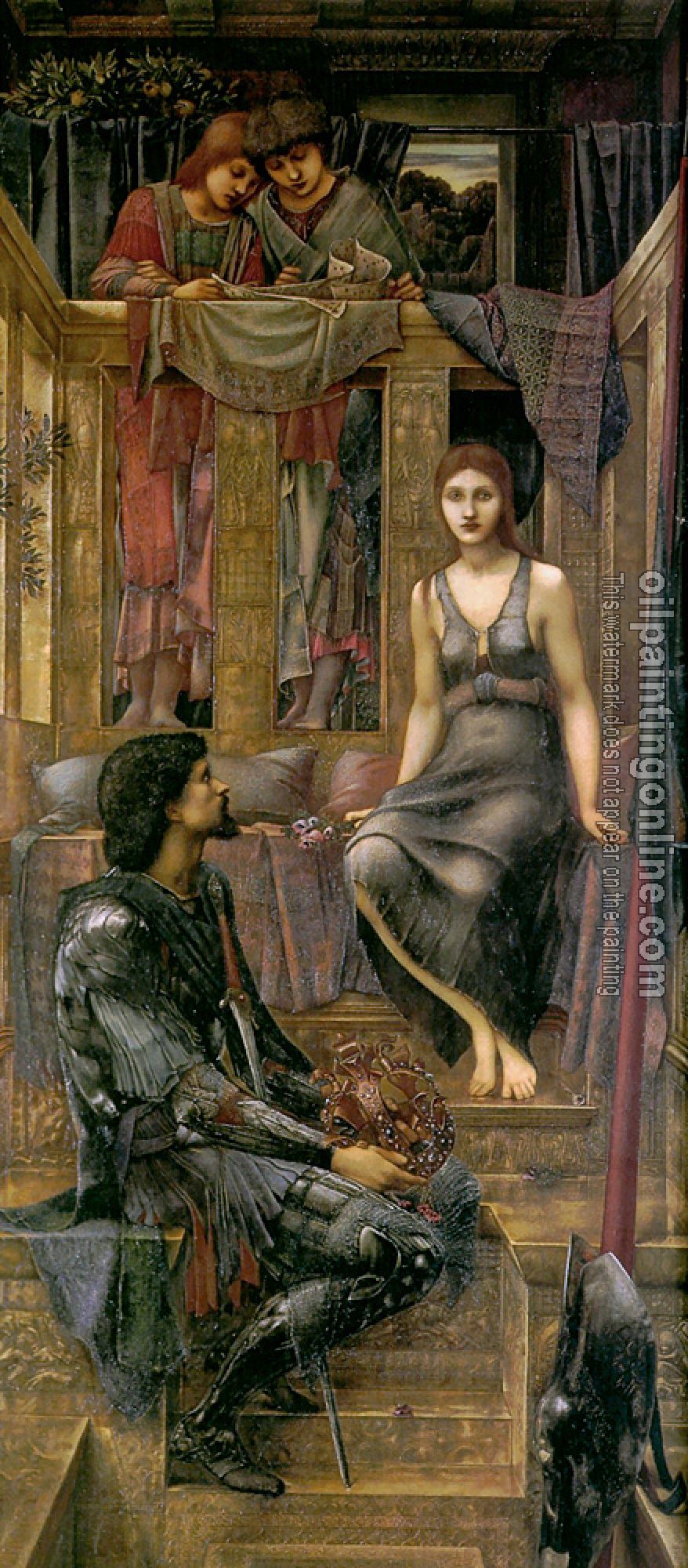 Burne-Jones, Sir Edward Coley - King Cophetua and the Beggar Maid